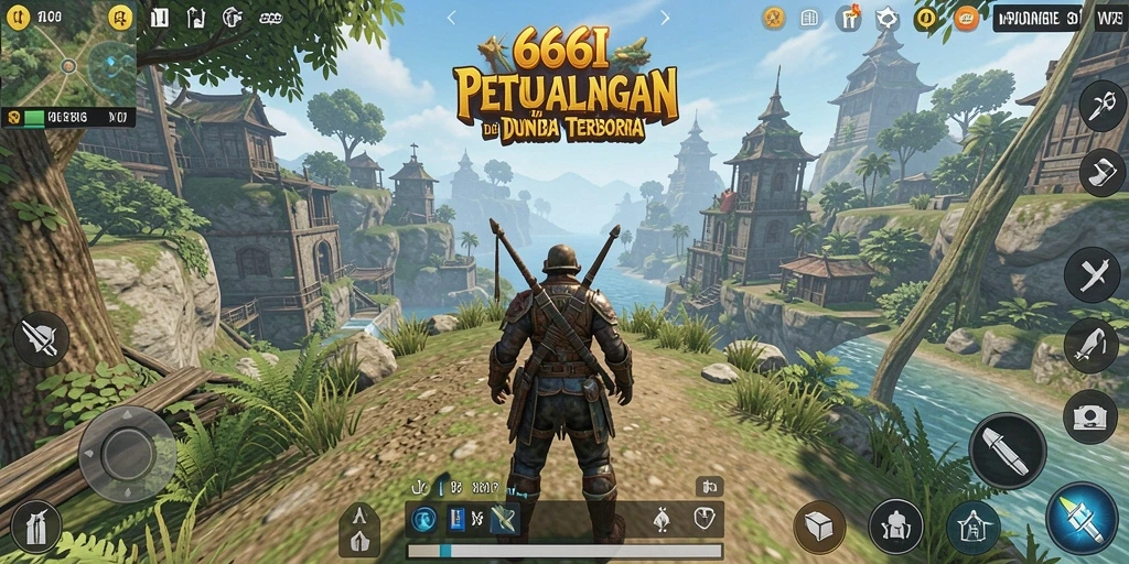 Tampilan dinamis dari gameplay 666I yang menakjubkan.