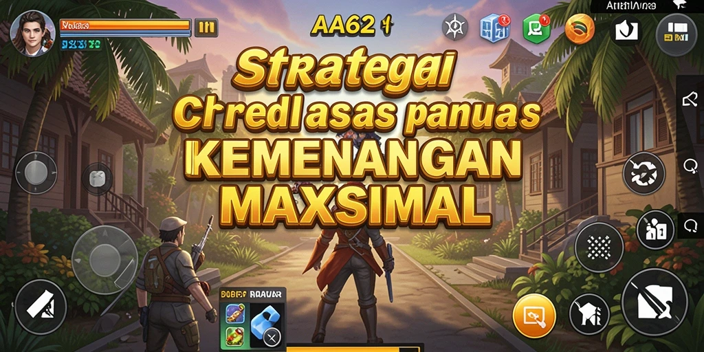 Screenshot gameplay AA62 menampilkan strategi yang mendebarkan dan taktik cerdas.