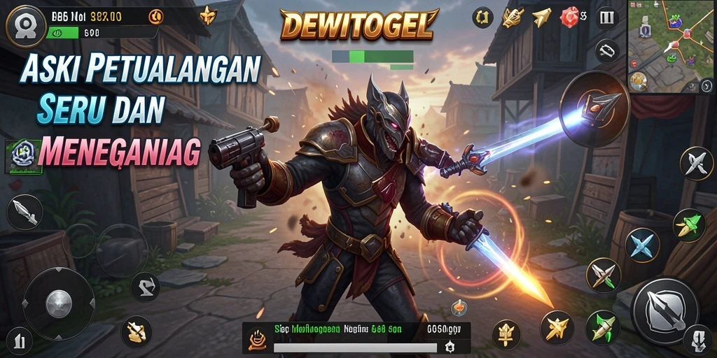 Tampilan gameplay seru dari DEWITOGEL yang penuh aksi.