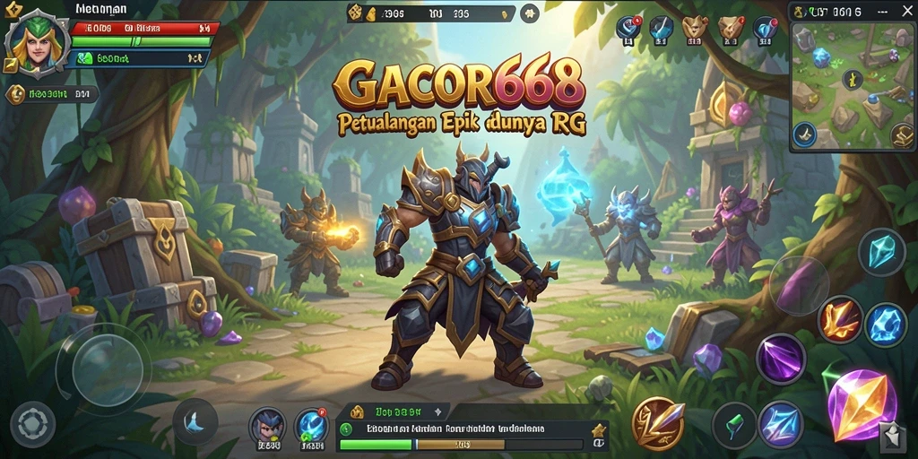 Gameplay seru di dunia RPG yang penuh warna.