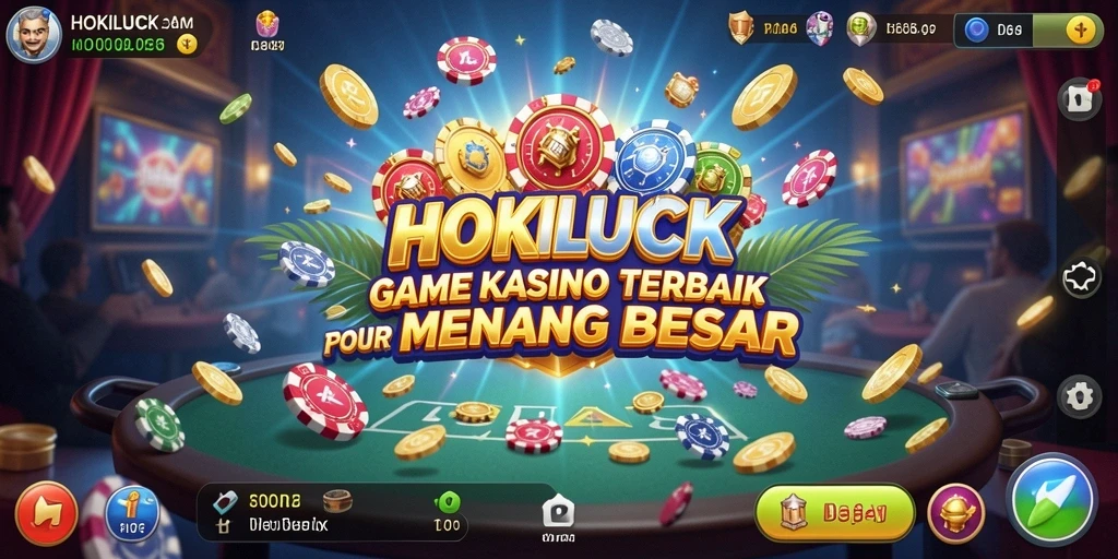 Tampilan gameplay HOKILUCK yang menegangkan dan mengasyikkan.