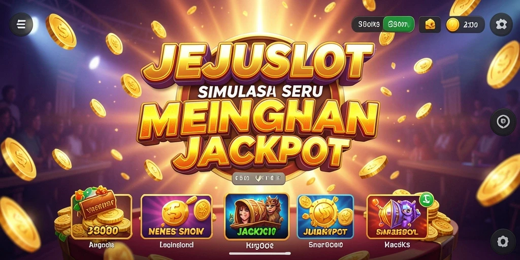 Tampilan menarik dari gameplay slot di JEJUSLOT.