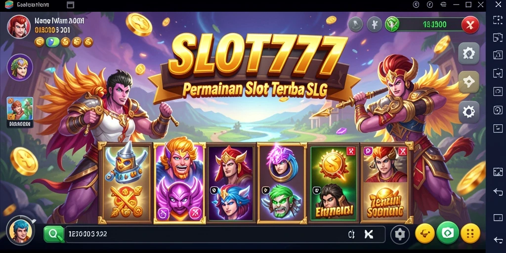 Gameplay menarik dari SLOT777 dengan elemen slot dan strategi.