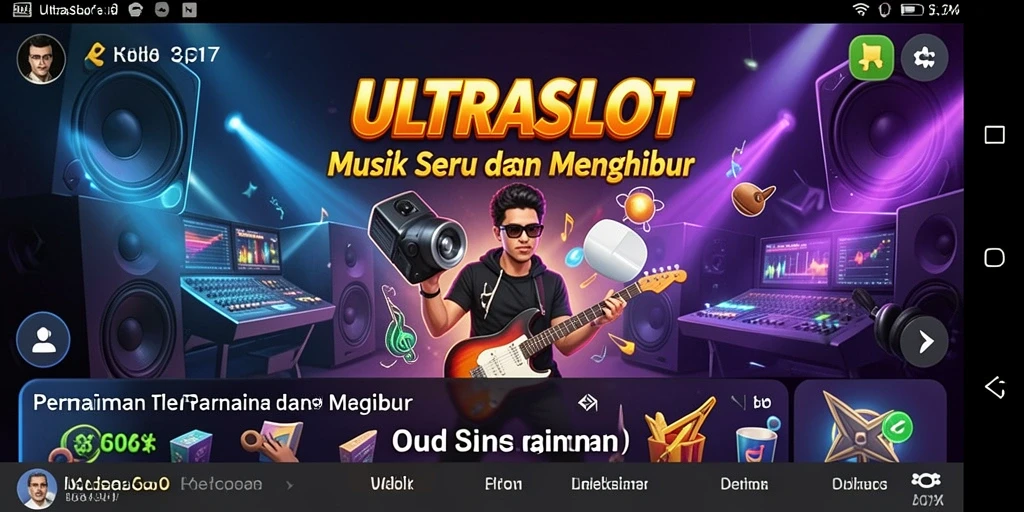 Tangkapan layar menampilkan gameplay seru di ULTRASLOT.